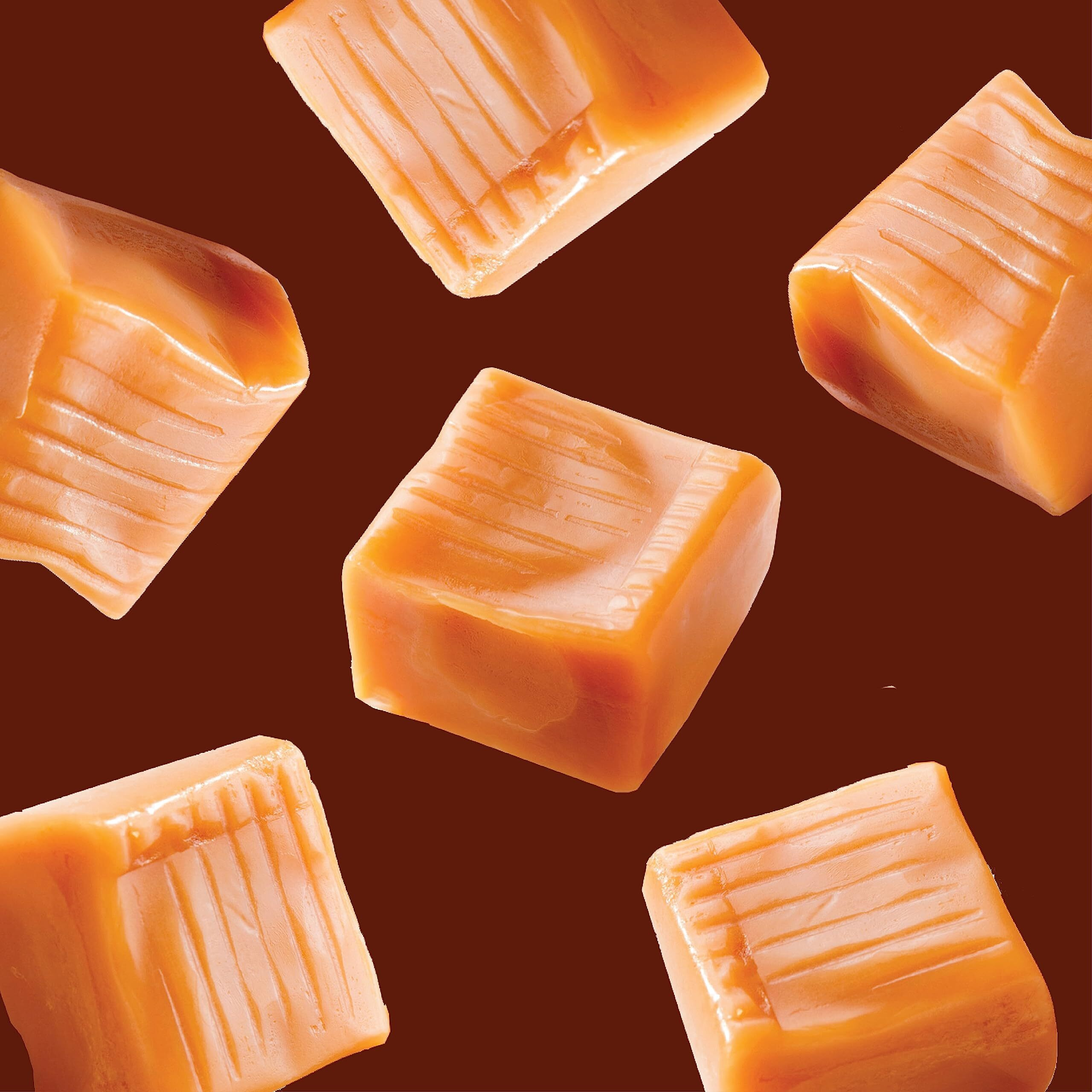 Kraft Caramel Cubes Candy, Individually Wrapped, Bulk Pack 2 Pounds