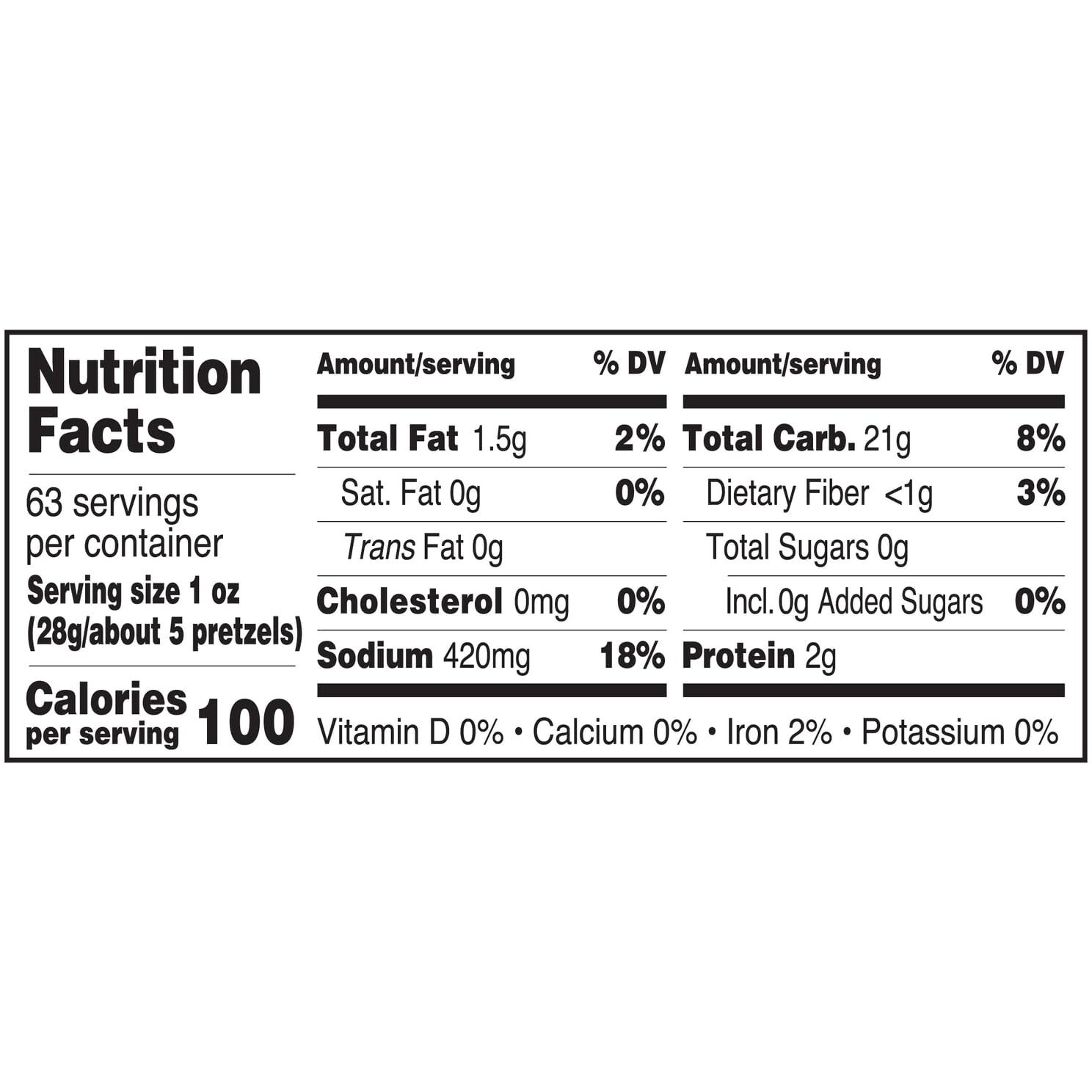 Utz Sourdough Specials Pretzels, Original, 63 Oz. Barrel, Classic Pretzel Knot With Rich Sourdough Flavor, Resealable Container, Tasty Party Snack With Zero Cholesterol