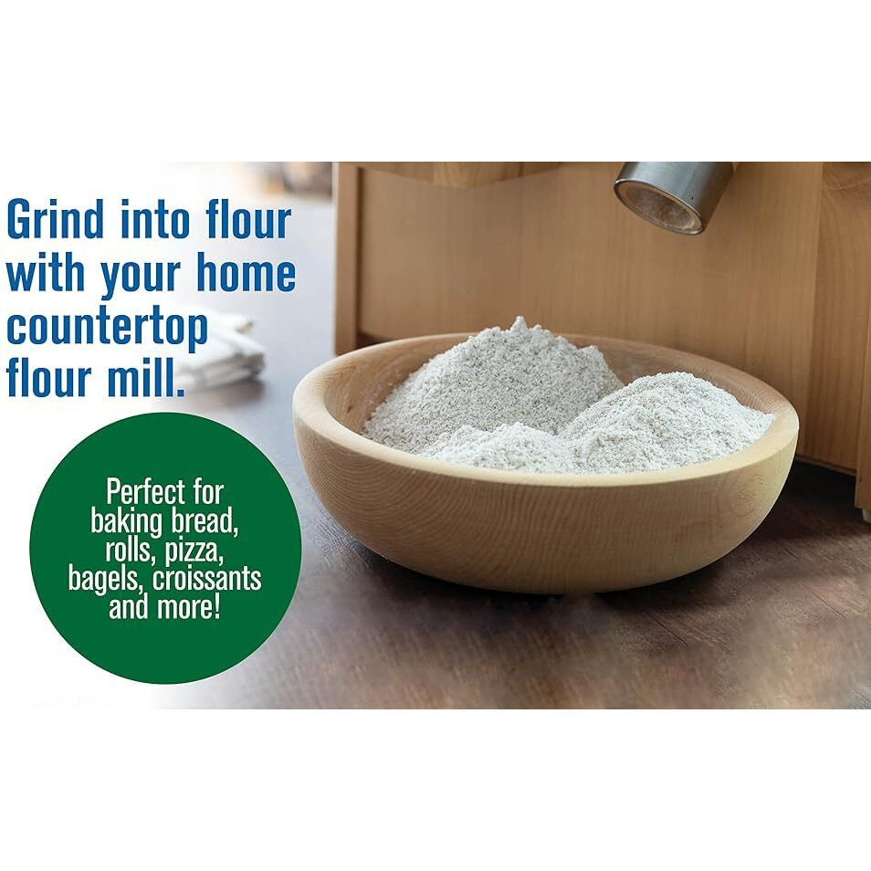 Great River Organic Milling, Whole Grain, Hard Red Spring Wheat, Organic, 25-Pounds (Pack Of 1)