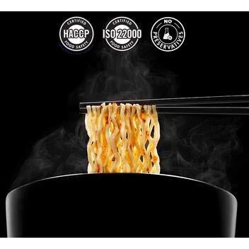 Boiling Point Wok Noodle Package, Healthy Asian Ramen, No Preservatives, Non-Fried Instant Noodles, Stir Fry, Set Includes Original Bp Wok Noodles, 2.1 Oz.(Pack Of 5)