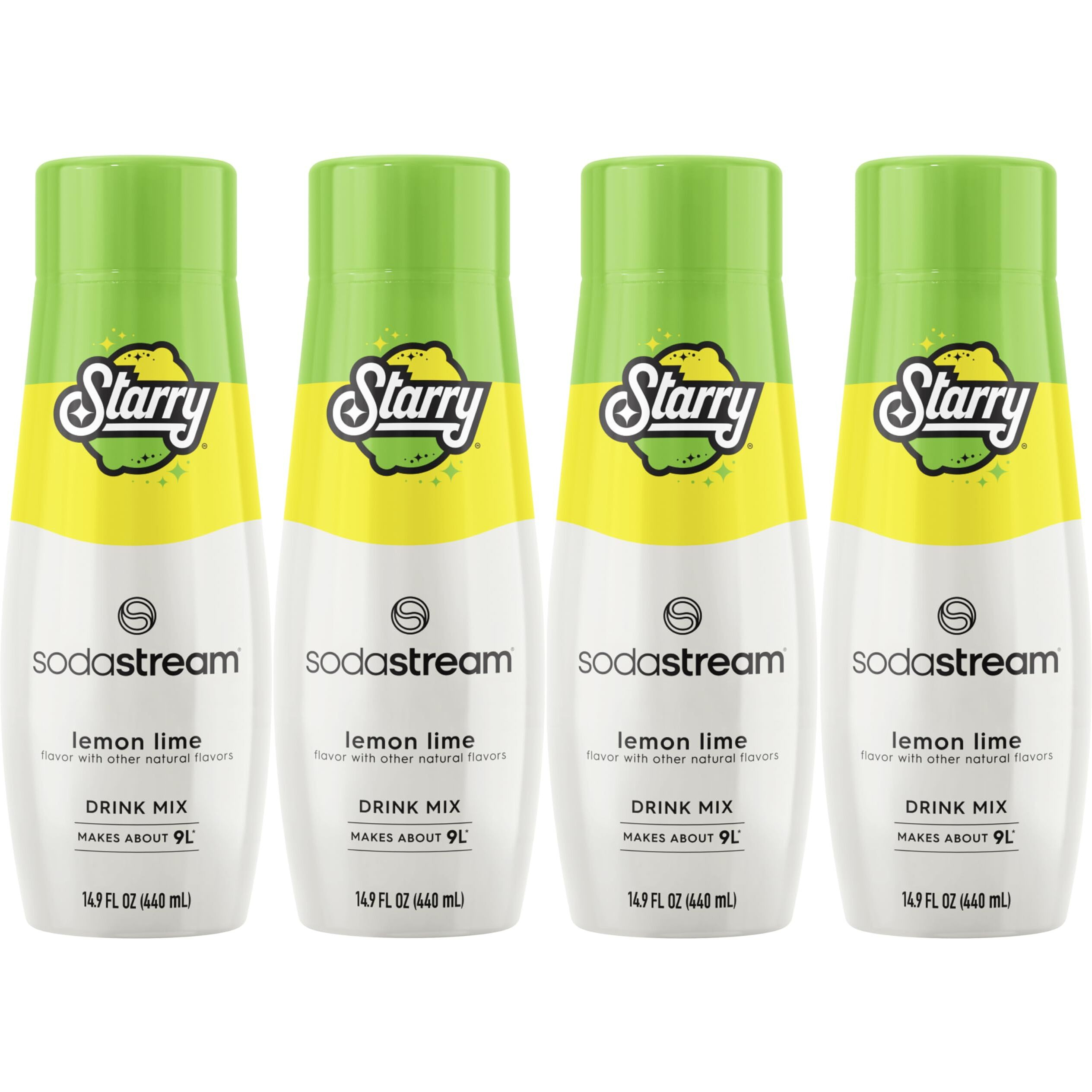 Sodastream Starry Beverage Mix (440Ml, Pack Of 4)