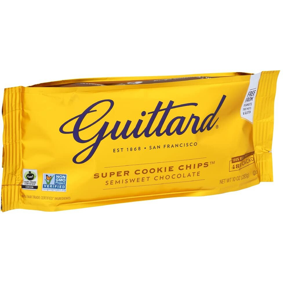 Guittard Super Cookie Chocolate Chip Chunks, 10 Oz