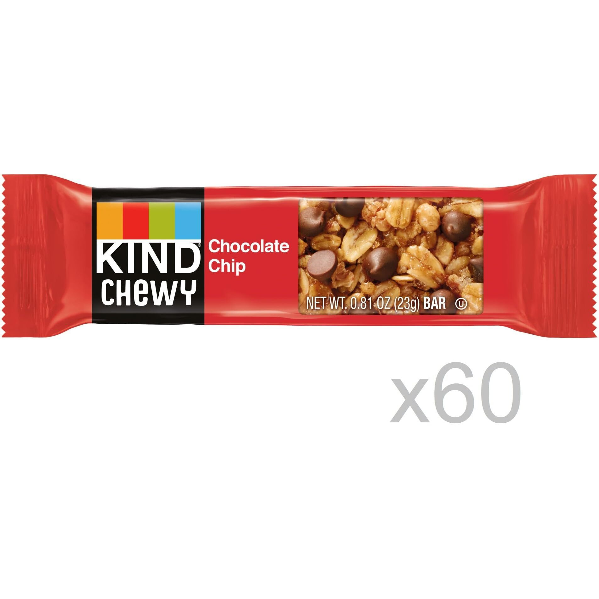 Kind Kids Granola Chewy Bar, Chocolate Chip, 10 Count (6 Pack)