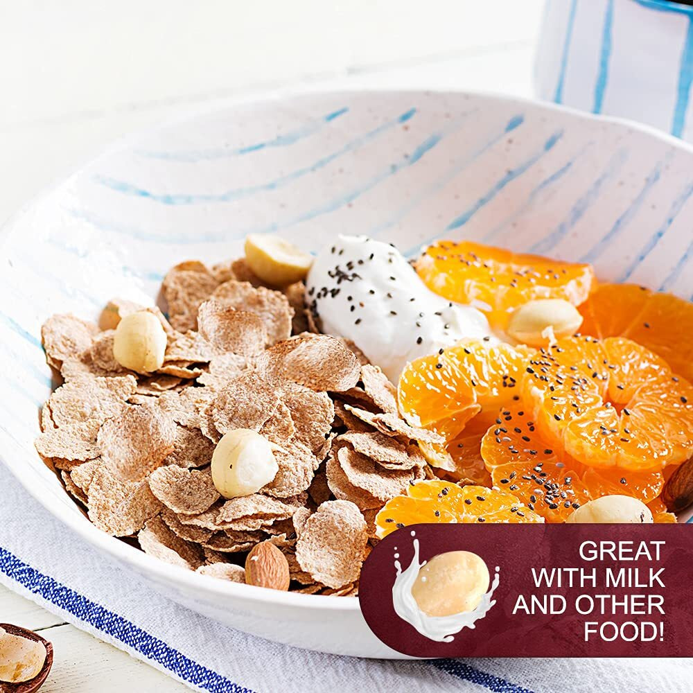 Raw Deluxe Macadamia Nuts - 4 Lbs - Shelled & Unsalted Premium Quality Kosher Raw Macadamia Nut Snack Pack By We Got Nuts - Natural Gourmet Fresh Macadamia Nuts Bulk - Packed In A Resealable Pouch Bag