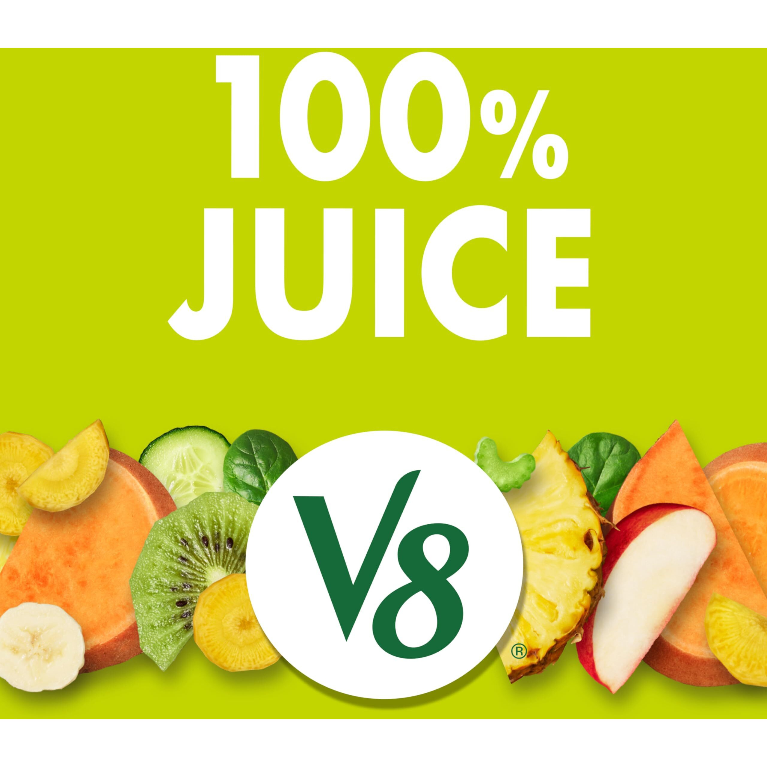 V8 Deliciously Green 100% Fruit And Vegetable Juice, 8 Fl Oz Can (6 Pack)