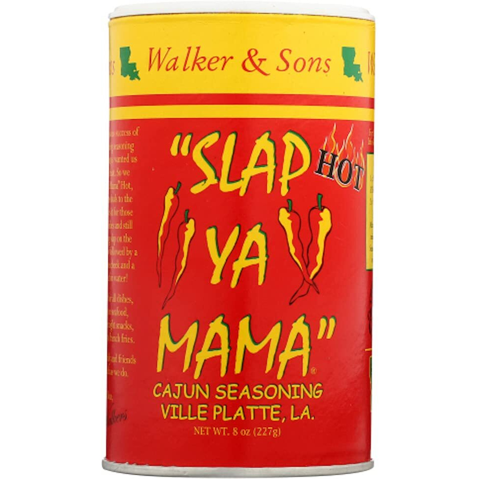Walker & Sons Slap Ya Mama Cajun Seasoning Bundle - 3 Items (Original, Hot And White Pepper Blend) By Slap Ya Mama