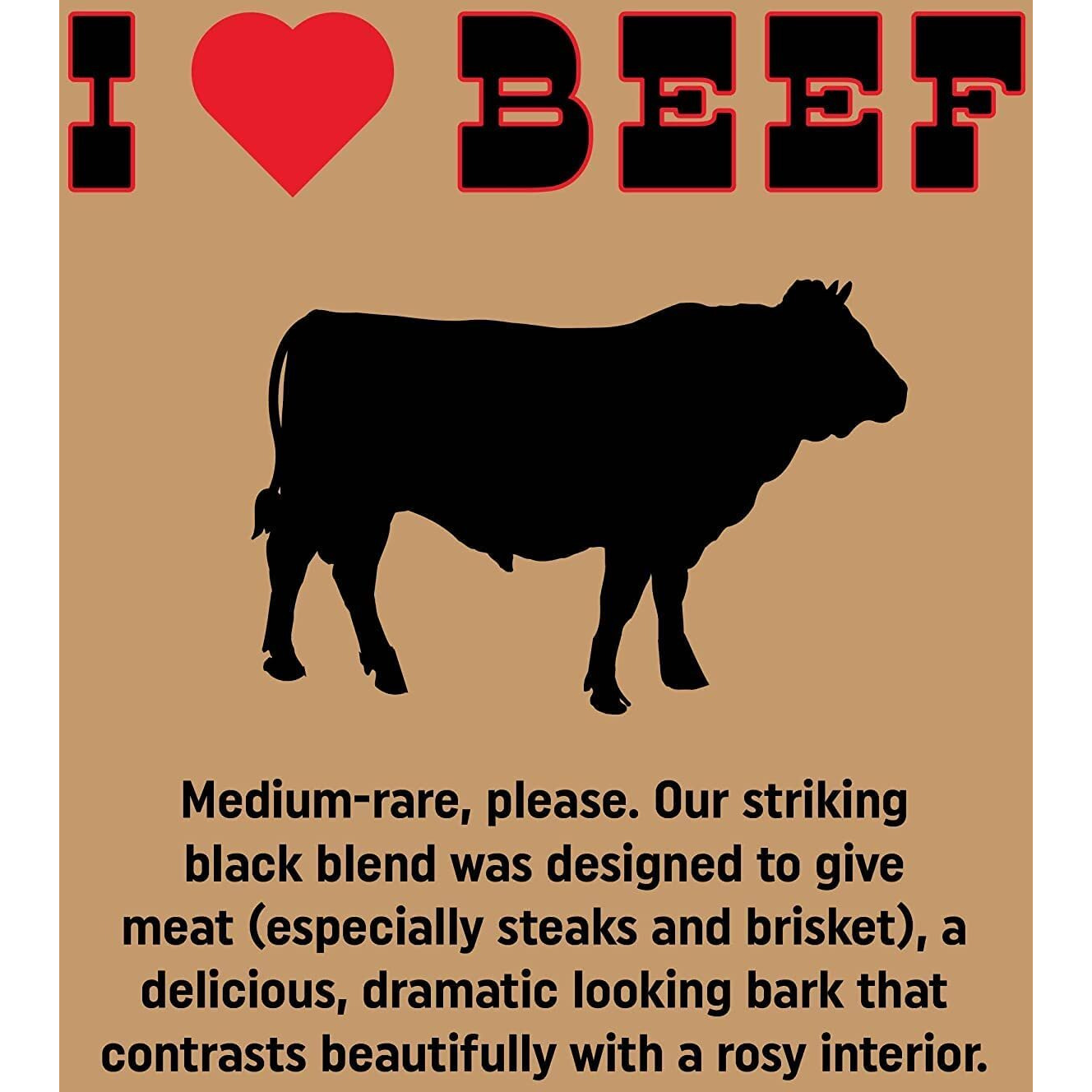 Fire & Smoke Society Black & Tan Steak Seasoning | Bbq Rubs, Steak Rub For Smoking And Grilling Meat | Steaks, Brisket, Burgers Dry Bbq Rubs And Spices | Xl 13.6 Oz