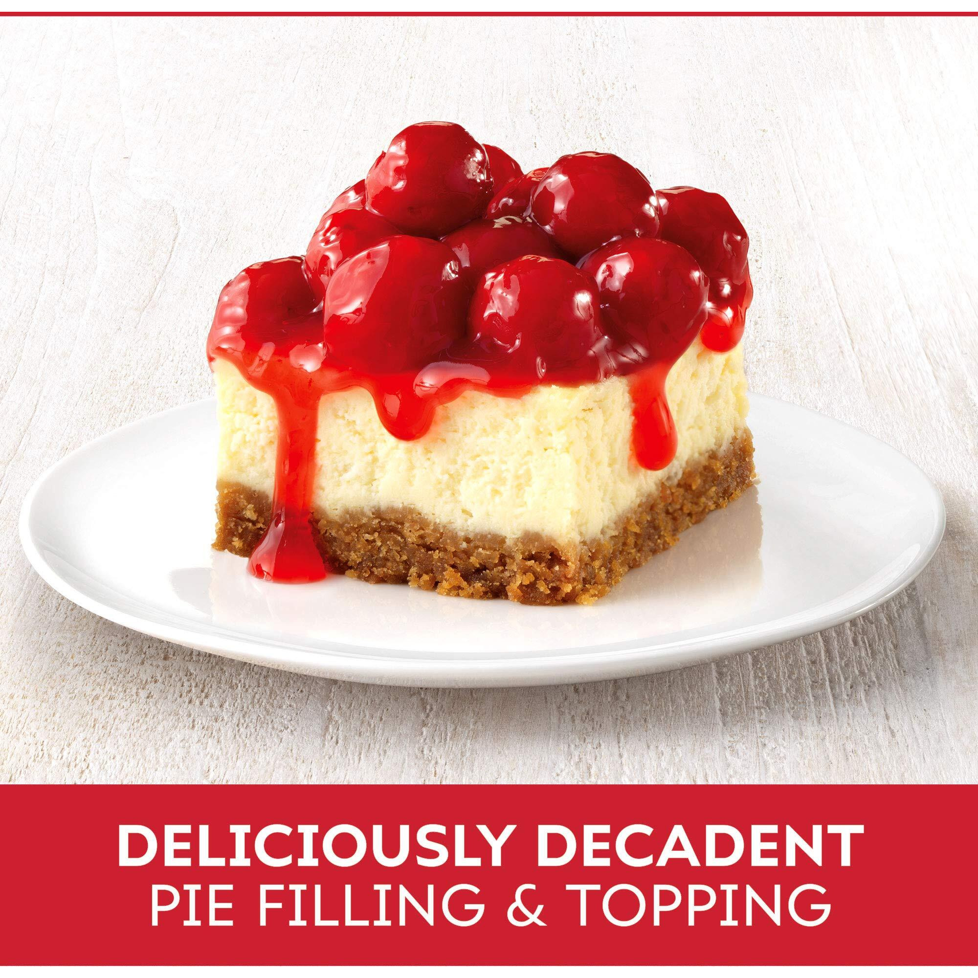 Duncan Hines Comstock Original Pie Filling & Topping, Country Cherry, 21 Ounce (Pack Of 8)