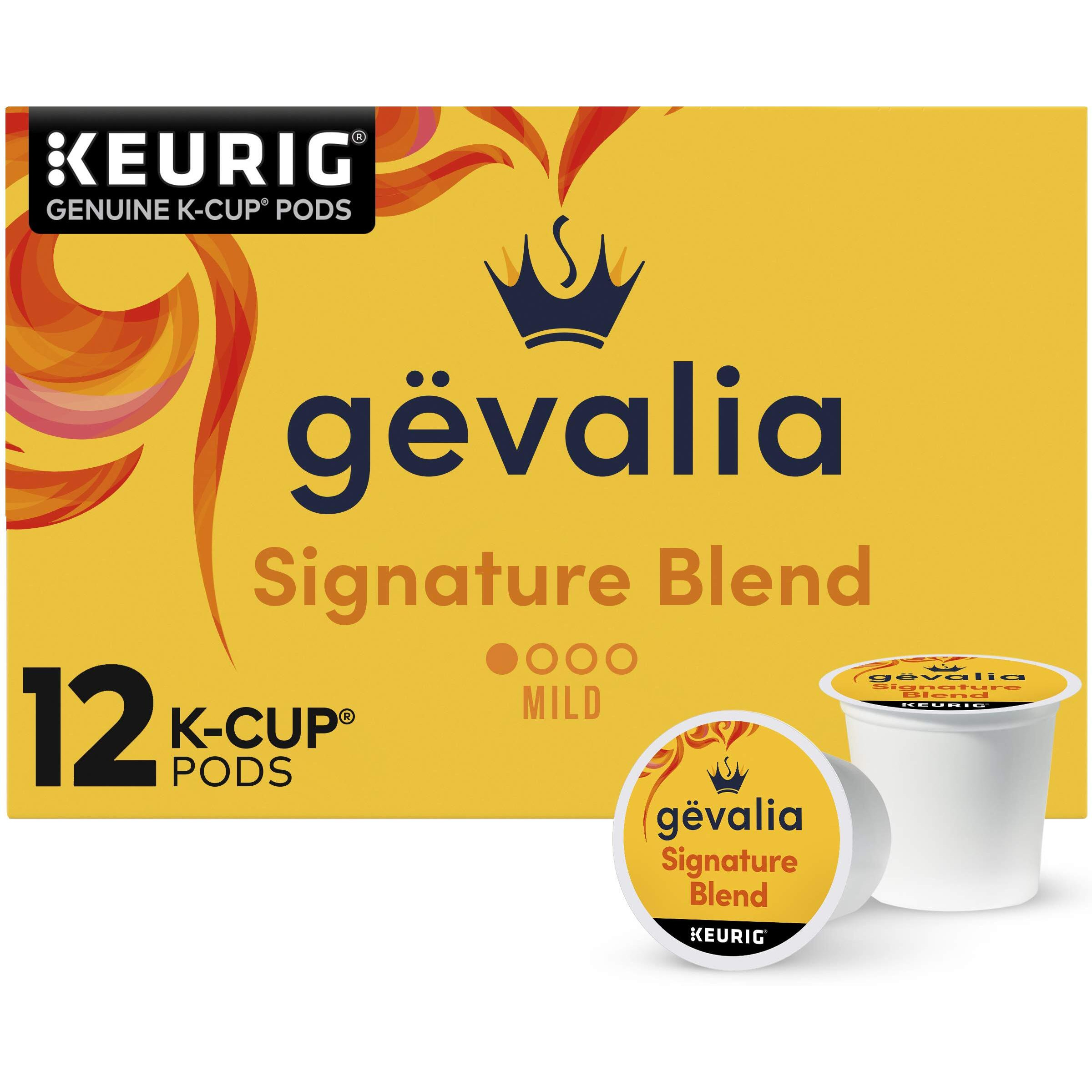 Gevalia Signature Blend Mild Roast K Cup Coffee Pods (12 Pods)