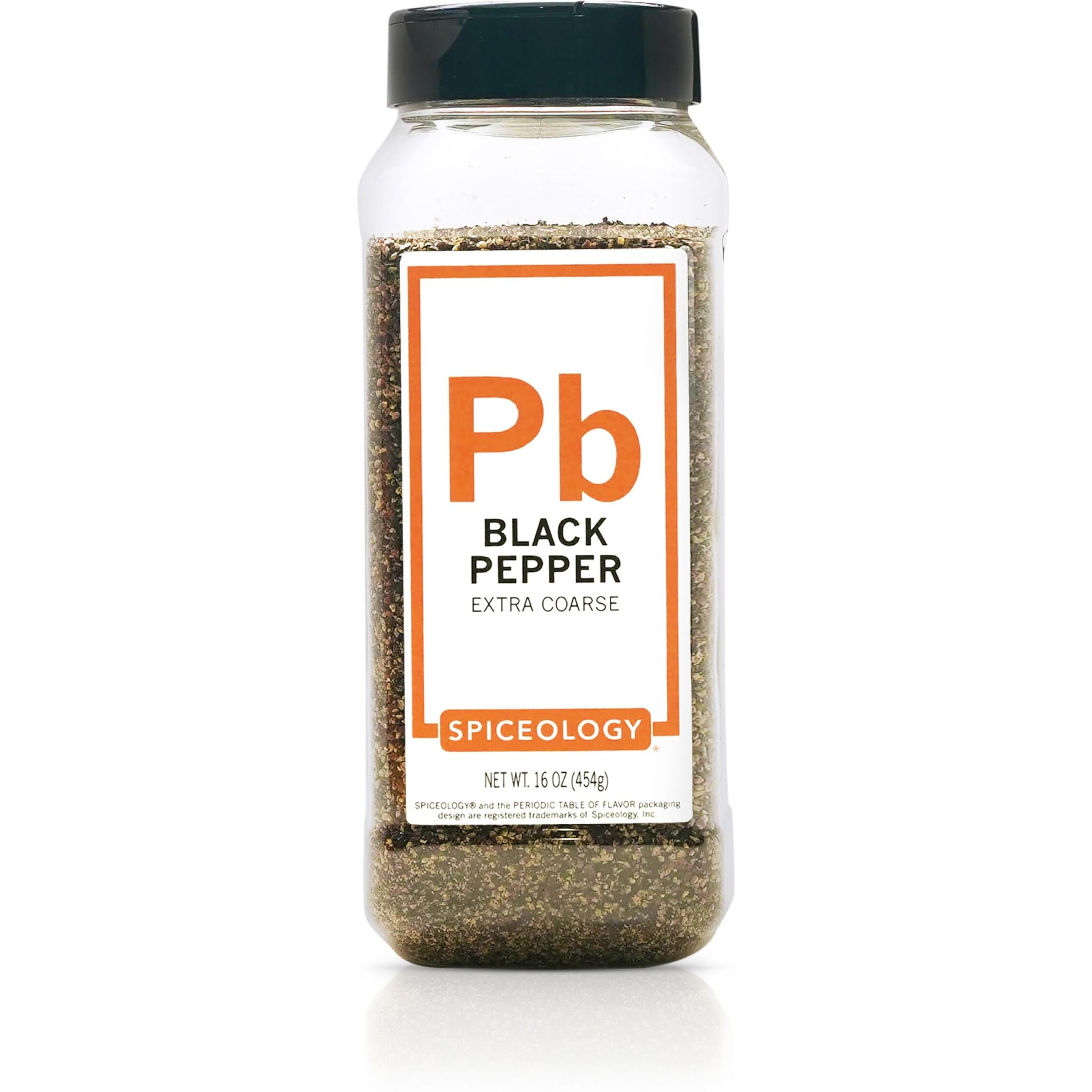 Spiceology - Extra Coarse Ground Black Pepper - Bulk Pepper For Home Cooks, Chefs, And Professional Kitchens - 16 Oz