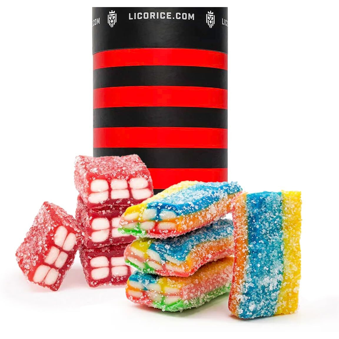 Licorice.Com Gourmet Licorice Candy Duo Pack - Sarah's Favorite & Sweet N' Sour Petites