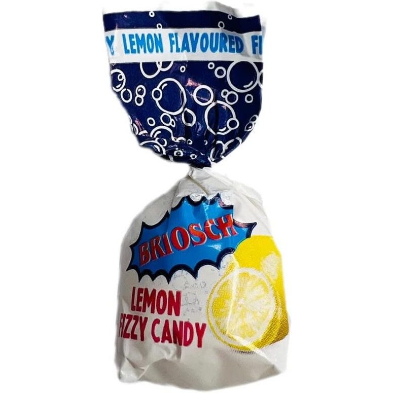 Brioschi Lemon Flavored Effervescent Fizzy Digestive Italian Candies (2.2 Lbs Bulk)