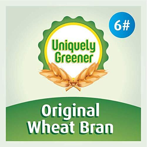Uniquely Greener Wheat Bran (6 Pounds) - Non-Gmo, Chemical-Free, All-Natural, Unprocessed Bran From Freshly Stone-Milled Wheat