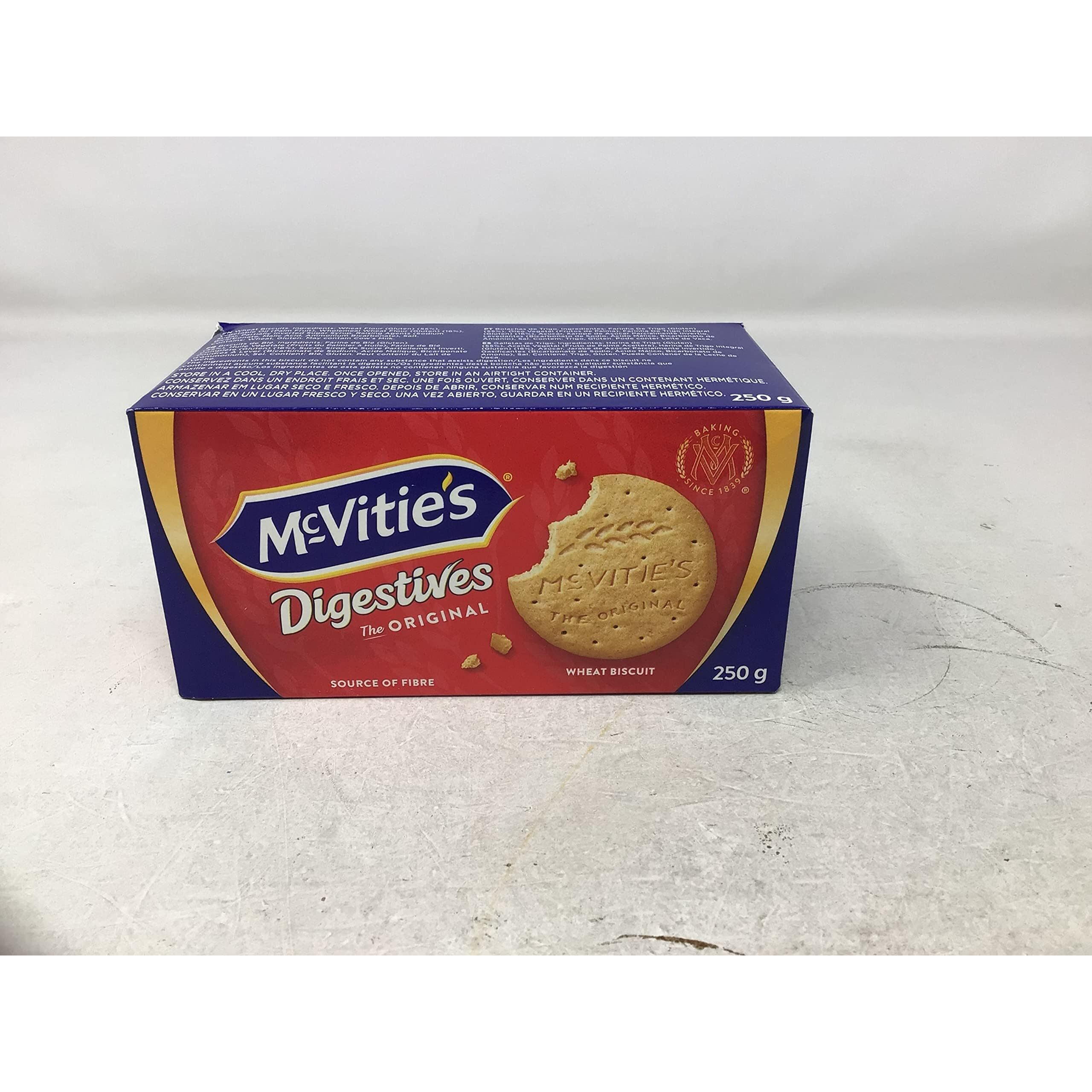 Mcvities Digestive Wheat Biscuits 225G X 4 Box (900G Total) Imported From Uk
