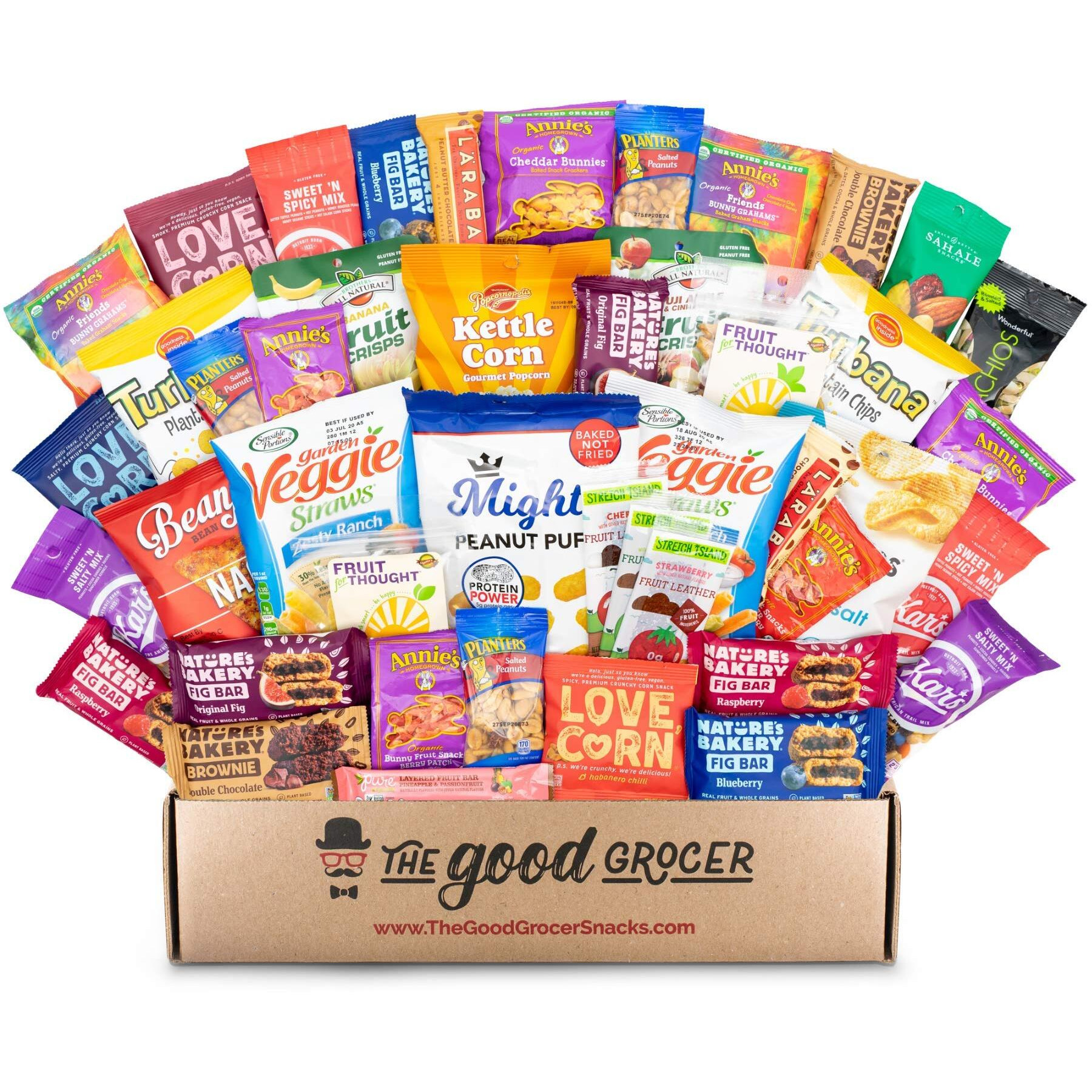 Healthy Snacks Care Package (45 Count) By The Good Grocer