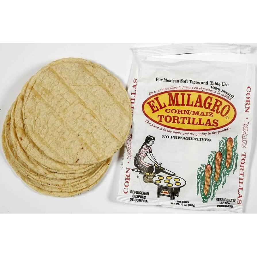 El Milagro, Tortilla Corn, 10 Ounce (16 Pack)