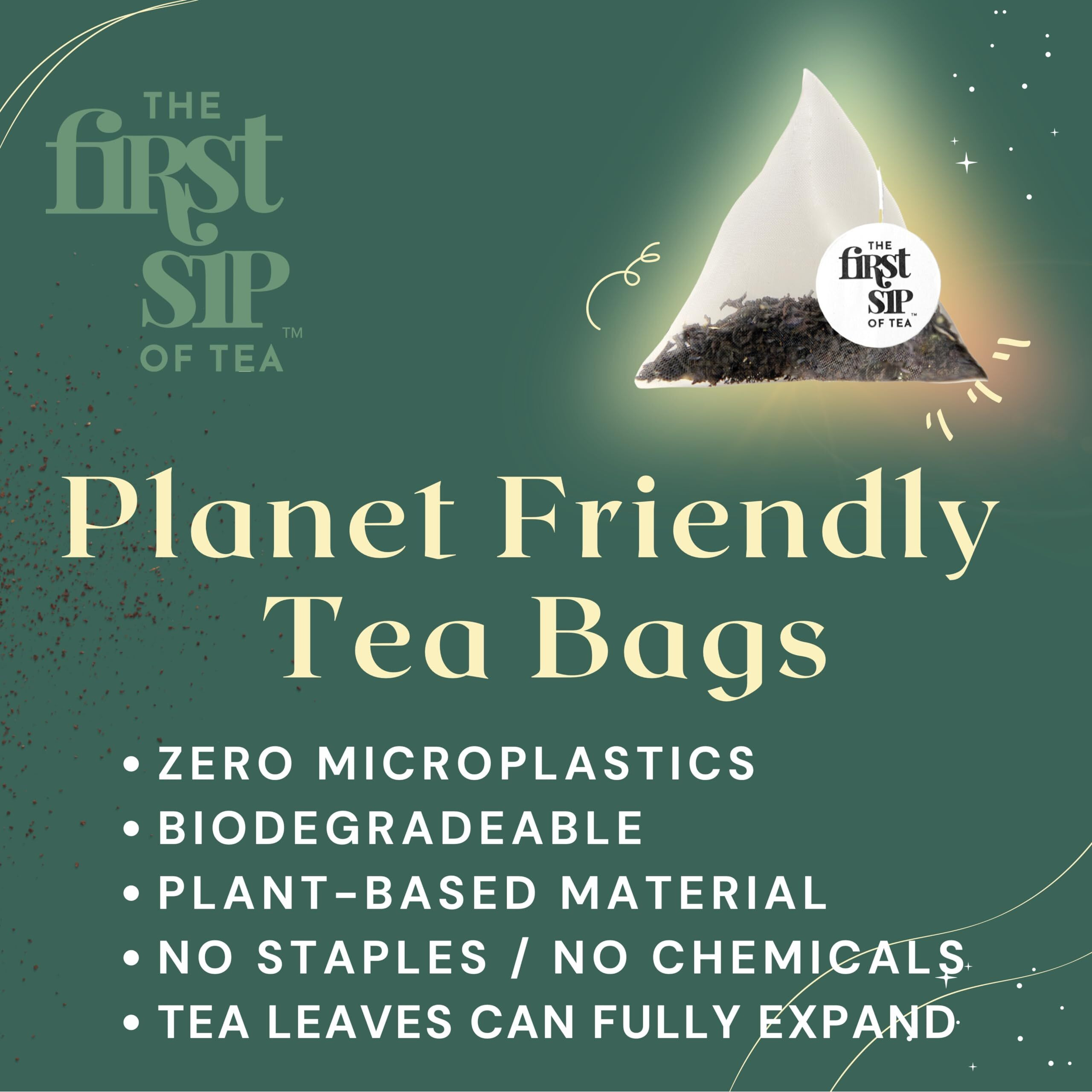 Chocolate Mint Rooibos, Tea Bags, Caffeine Free, Hot & Iced Tea, Antioxidants - 16 Cups | The Spice Hut, First Sip Of Tea