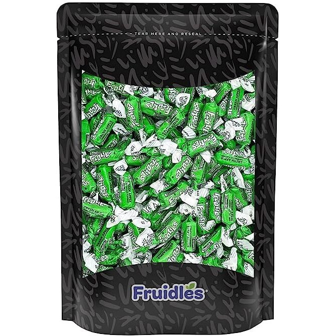 Fruidles Tootsie Roll Original Green Apple Twist Midgees, Peanut-Free, Gluten-Free, Kosher Certified, Individually Wrapped, Approx. 140 Count (2 Pounds)