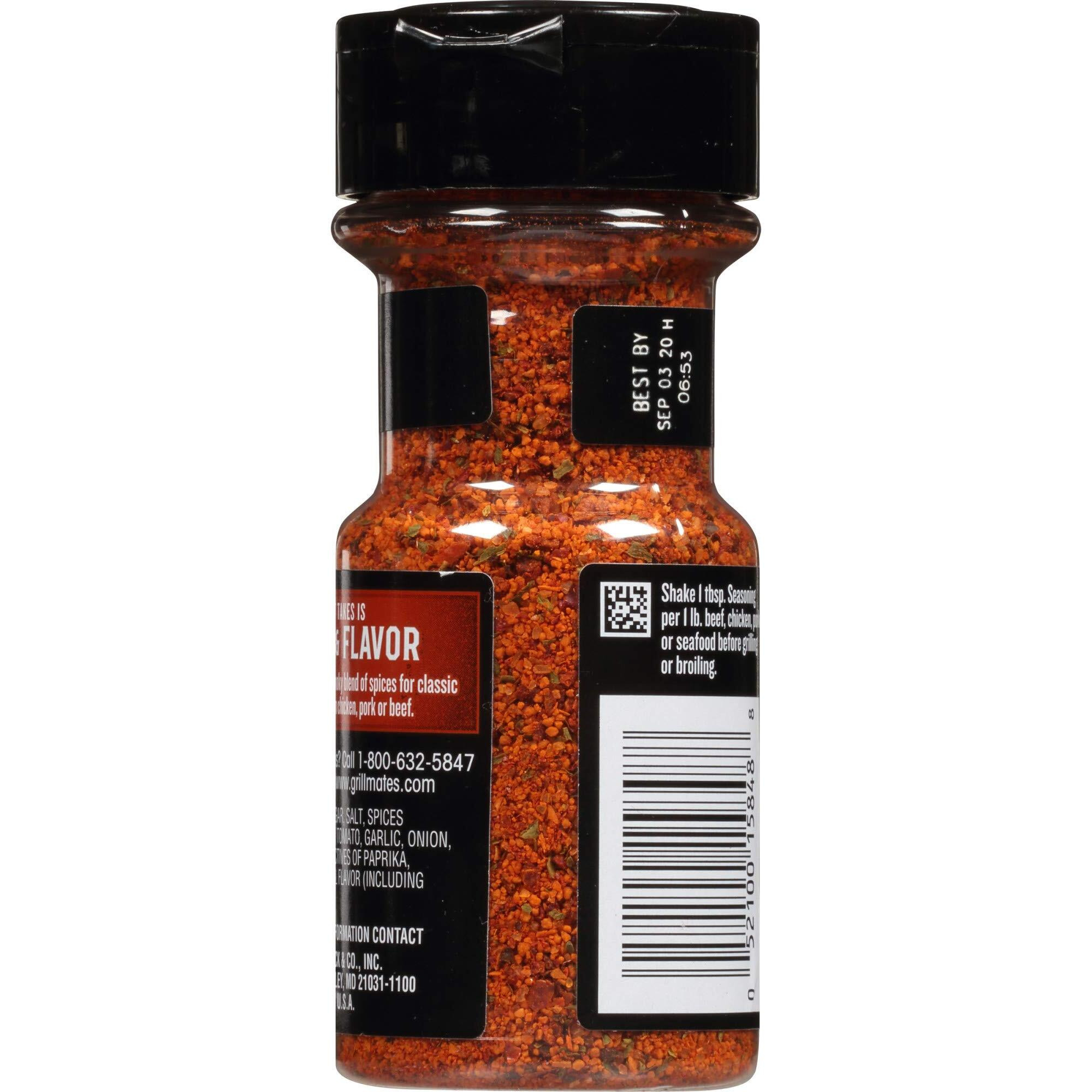 Mccormick, Grill Mates, Barbecue Seasoning, 3Oz Jar (Pack Of 6)