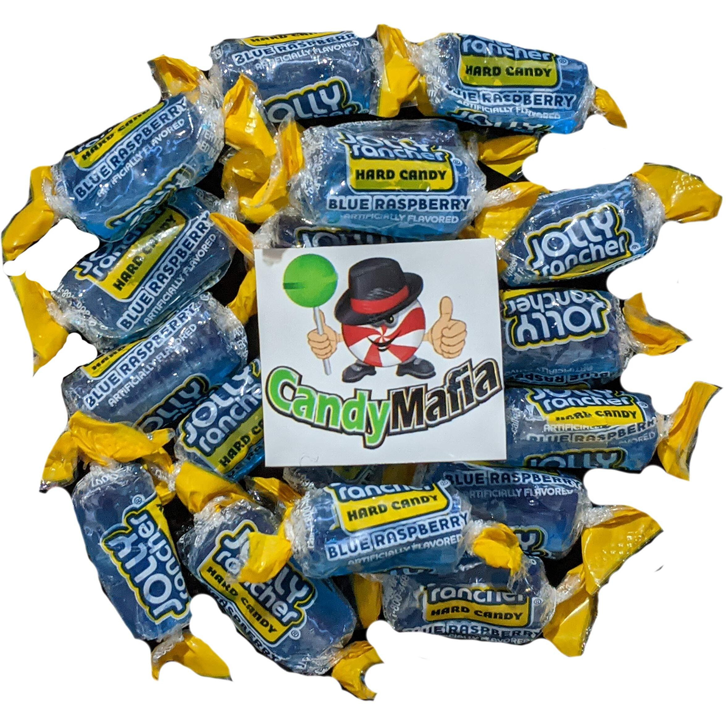 Candymafia Bundle - Jolly Ranchers Hard Candy 1.2 Pound Bag + Magnet (Blue Raspberry)