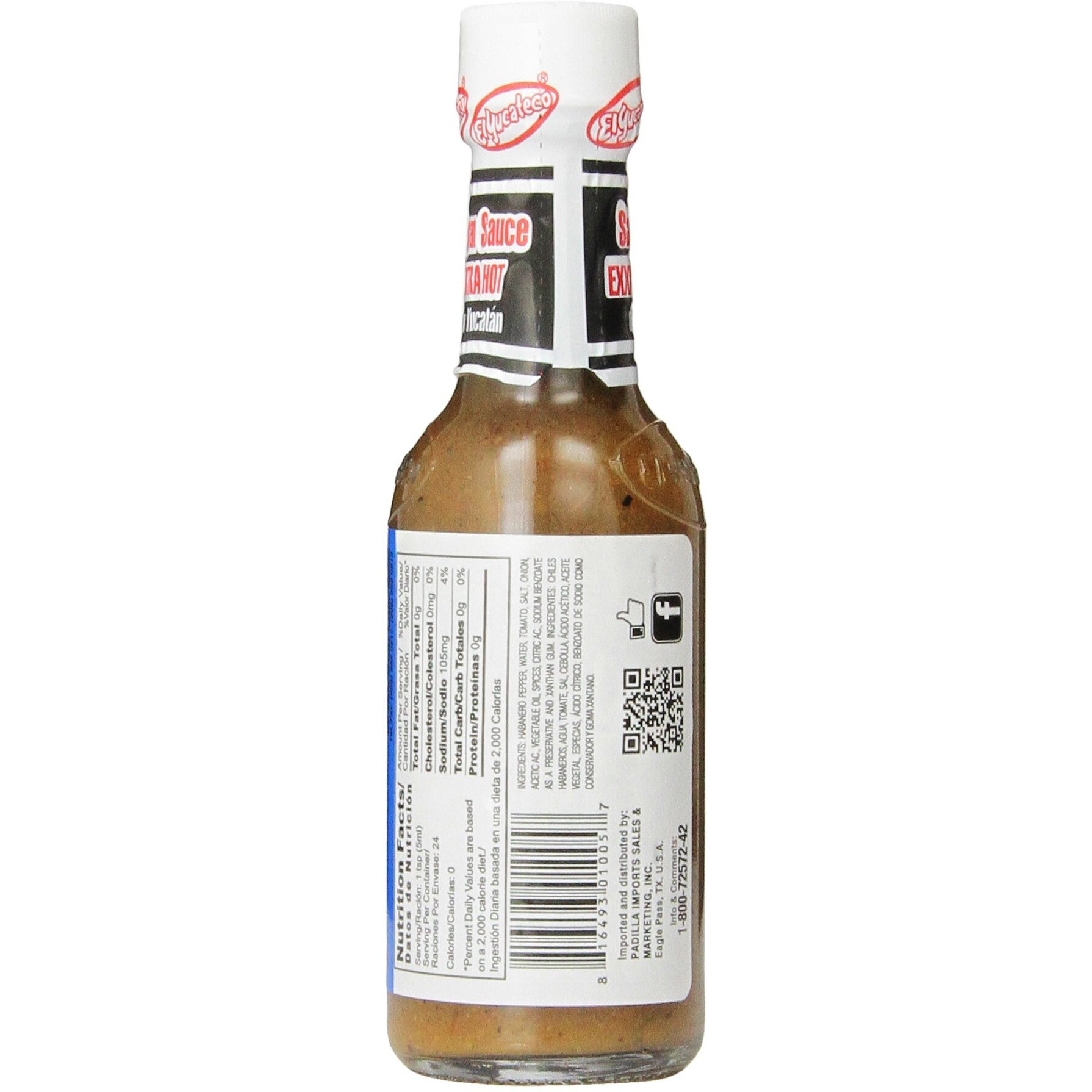 El Yucateco Sauce Habanero Xtra Hot