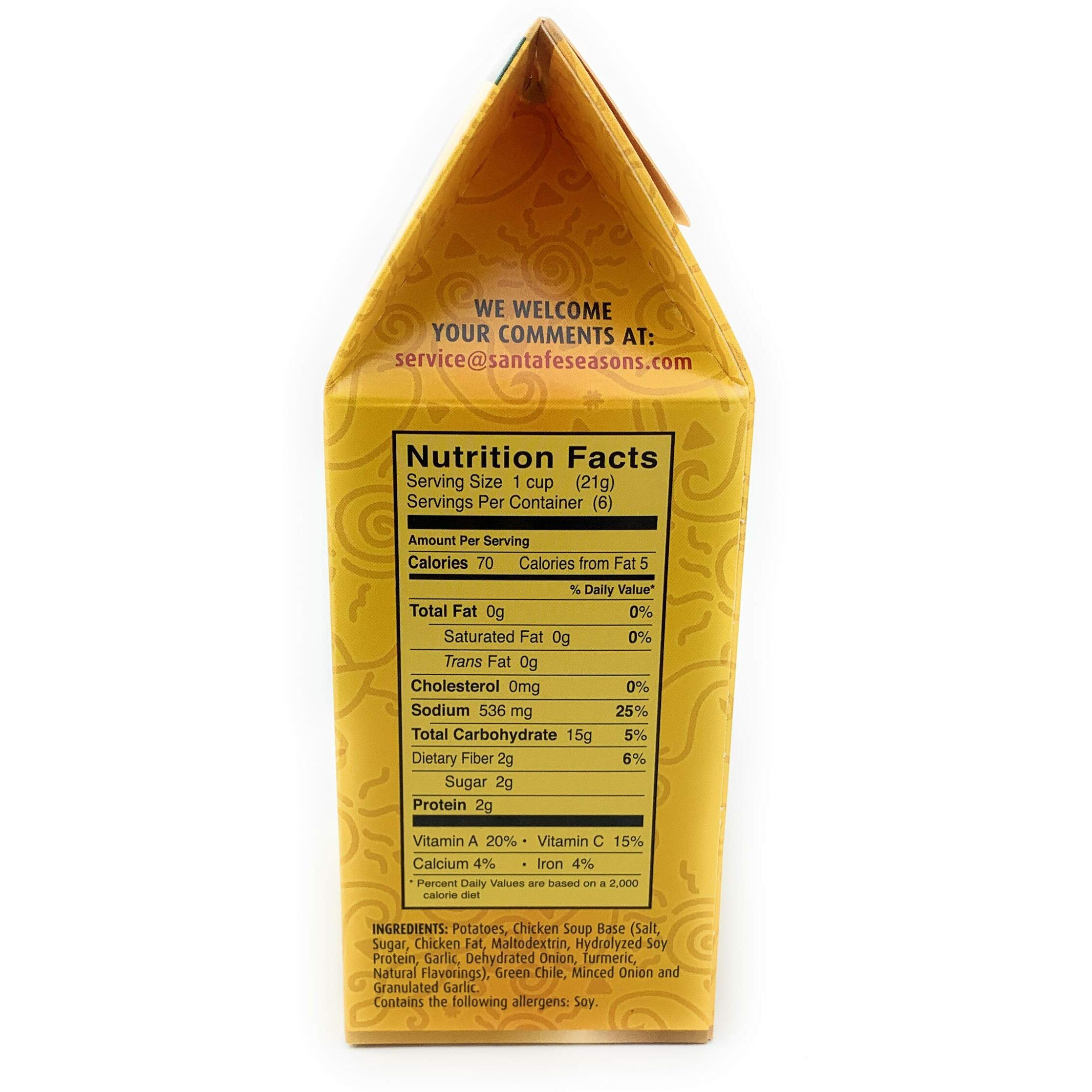 Green Chile Chicken Soup Mix