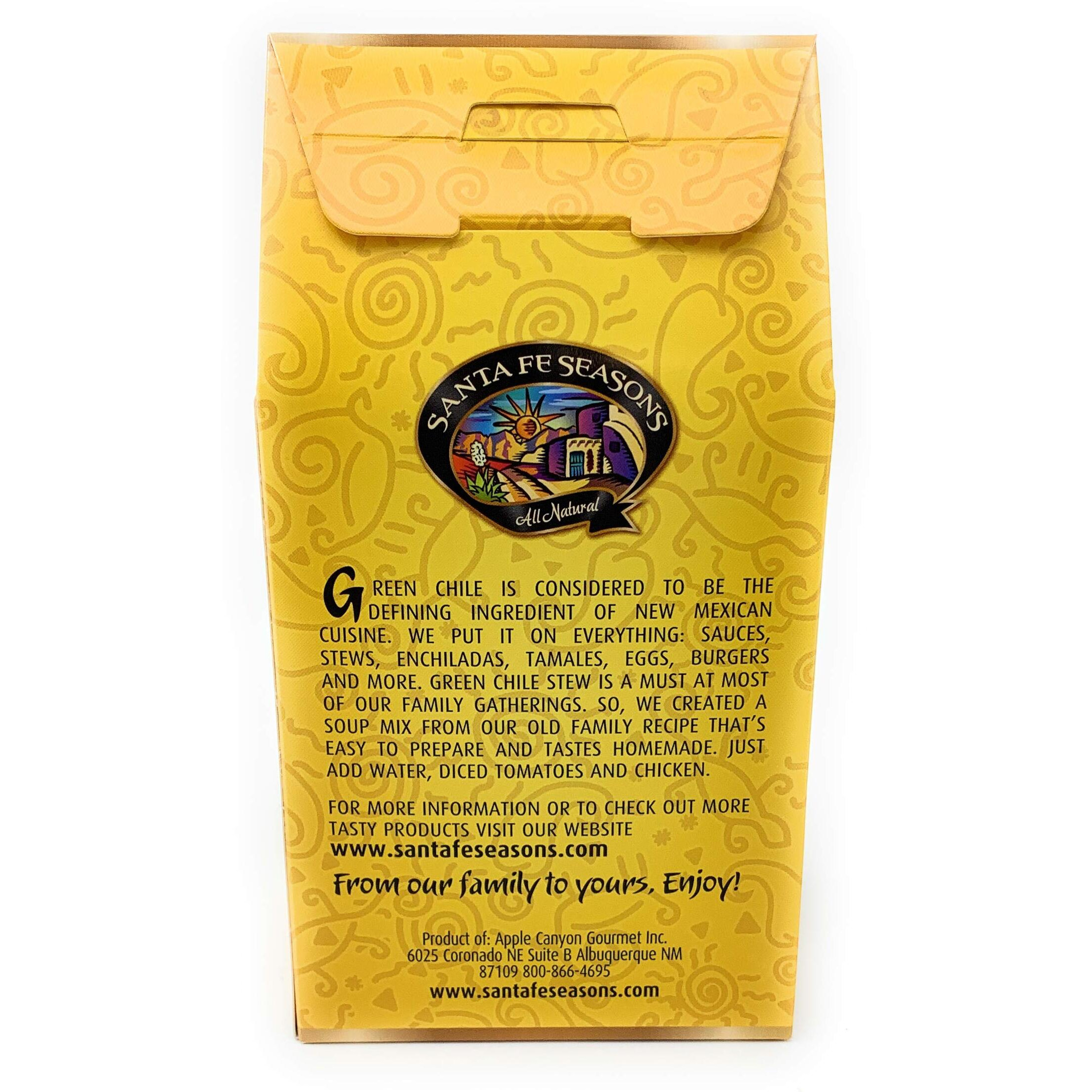 Green Chile Chicken Soup Mix