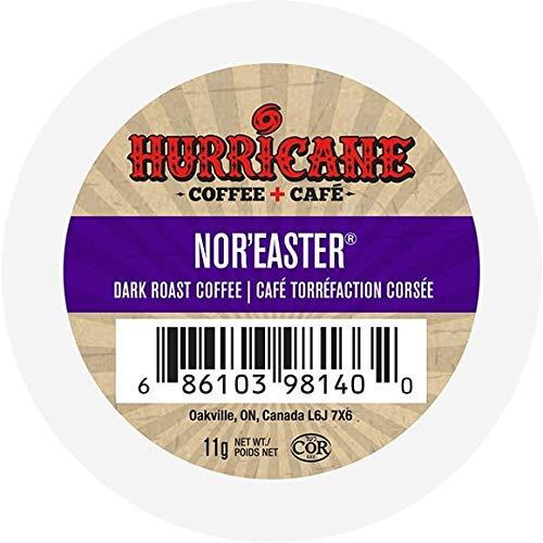 Hurricane Noreaster Coffee, Single Serve Cups For Keurig K Cup Brewers. 0.38 Oz. (Pack Of 24)