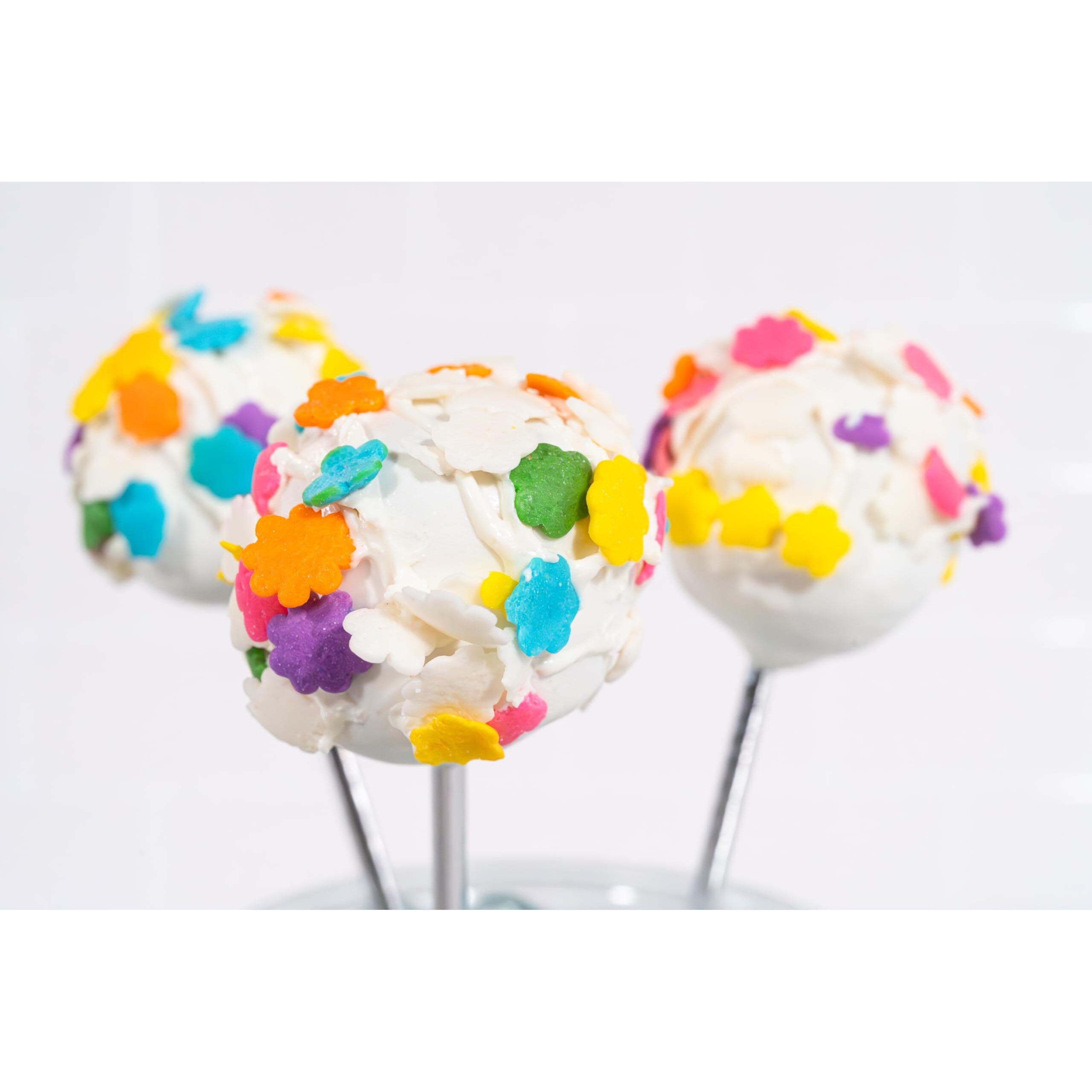 Bakerpan Spring Sprinkles For Cake Decorating - Flower Sprinkles Edible 4 Ounces - Edible Confetti Sprinkles For Cupcakes, Ice Cream, Cookies, Cakes (Made In Usa)