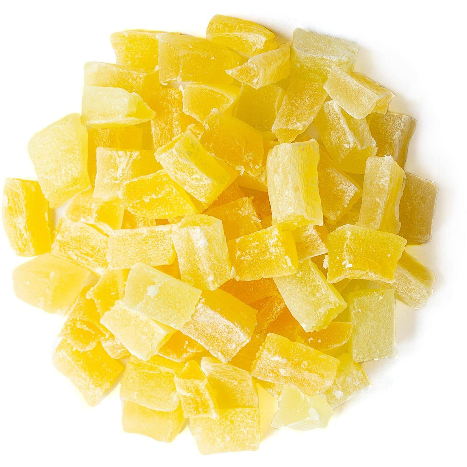 Food To Live Dried Diced Pineapple, 1 Pound Raw, Vegan, Sweetened, Unsulfured, Bulk, Great For Culinary Use And Baking