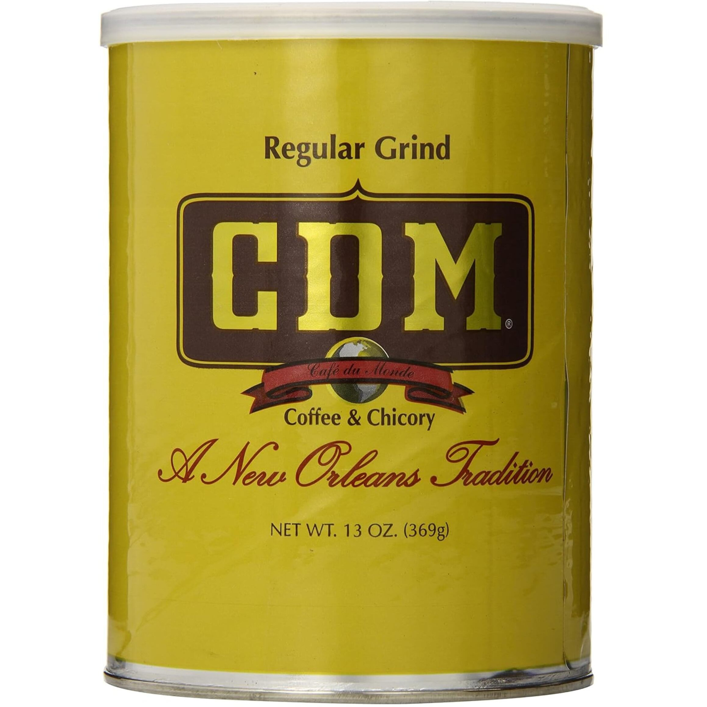 Cdm Ground Coffee & Chicory Regular Grind, 13Oz Can (Pack Of 1)