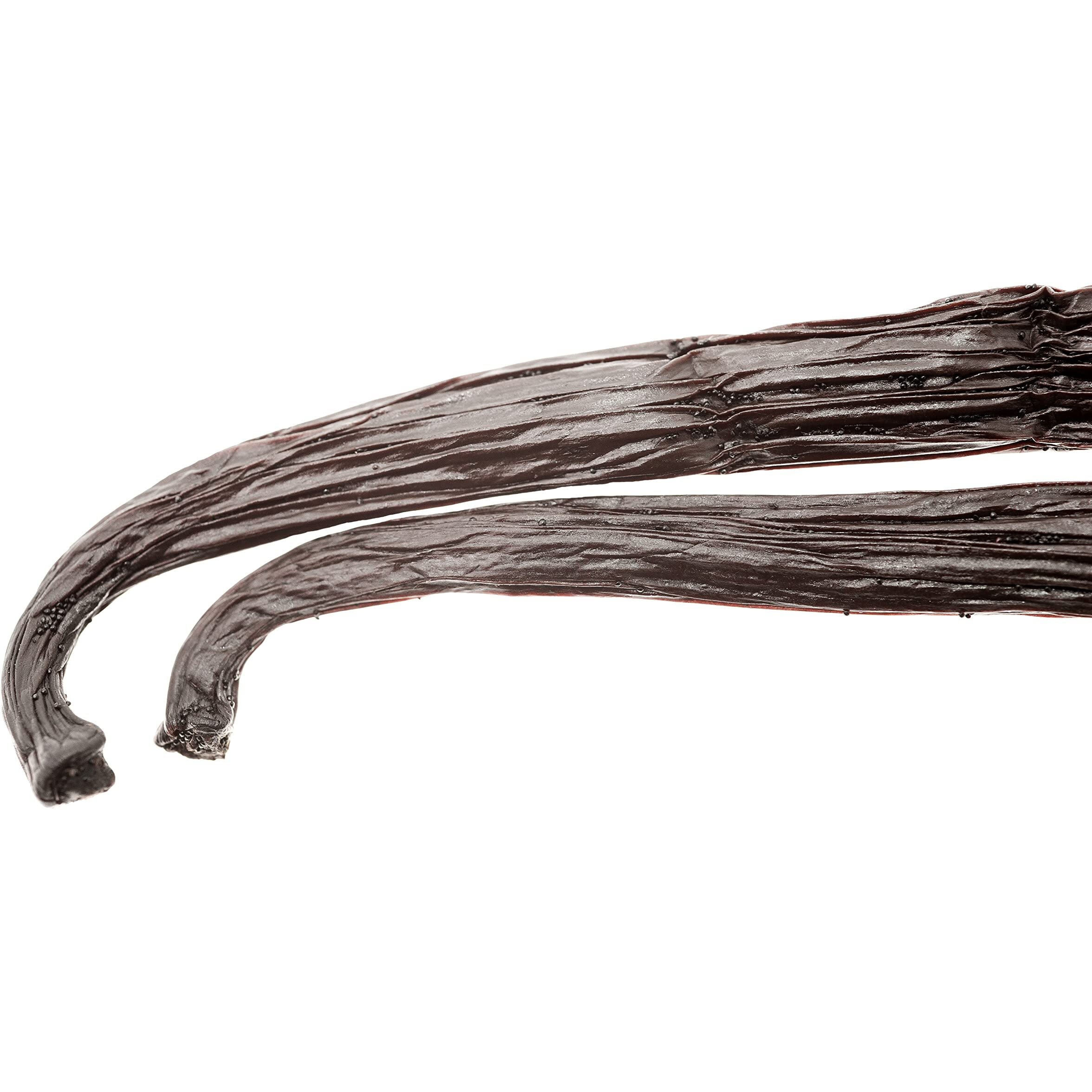 5 Mexican Vanilla Beans Whole Grade A Gourmet Vanilla Pods For Homemade Vanilla Extract And Baking From Veracruz, Mexico
