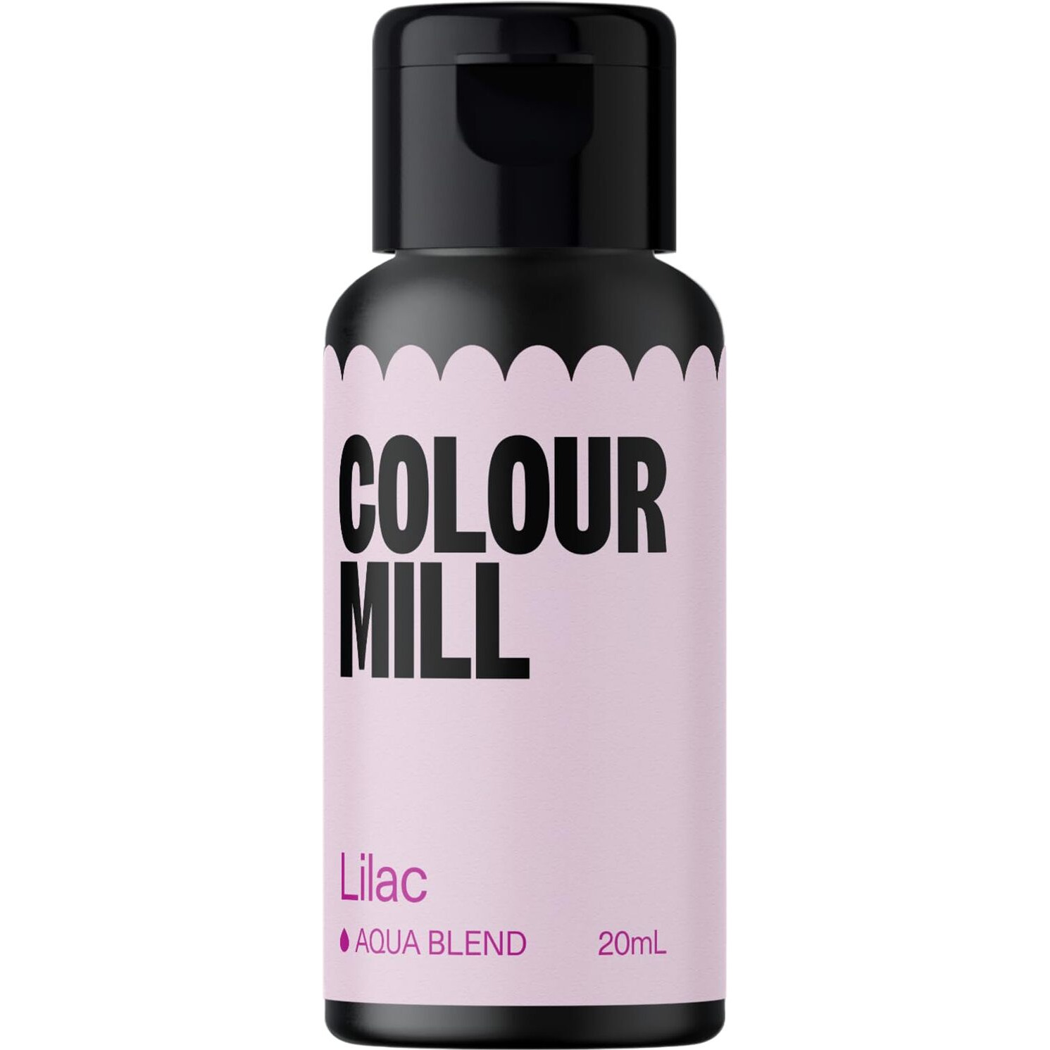 Colour Mill Aqua Blend Water-Based Food Coloring, 20 Milliliters Lilac