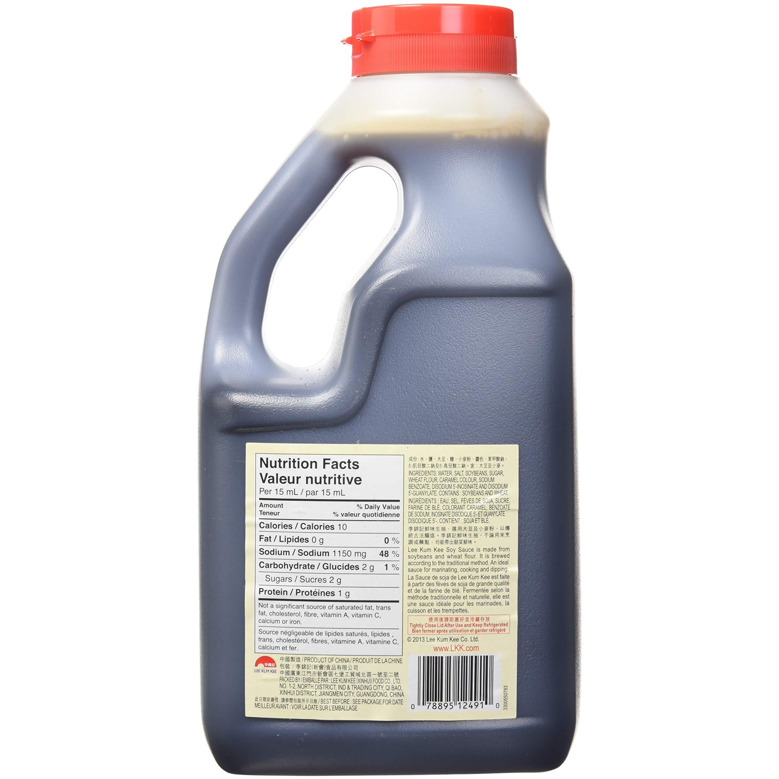 Lee Kum Kee Soy Sauce, 64 Oz Plastic Bottle, Original, 1.0 Count