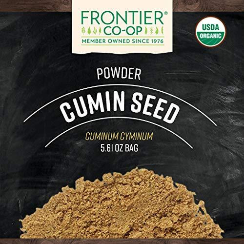 Frontier Co-Op Organic Ground Cumin Seed 5.61Oz Cumin Powder