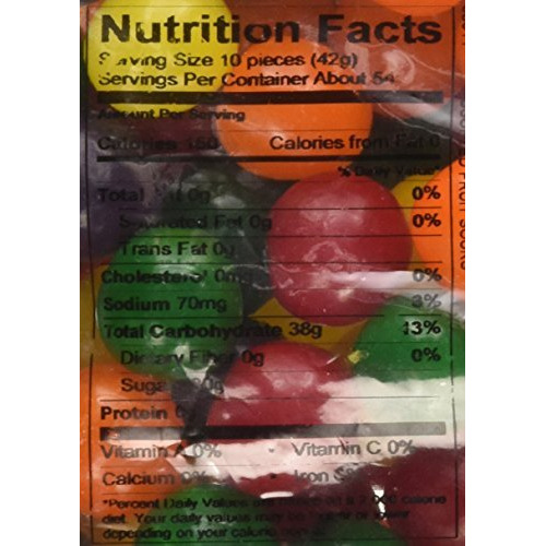 Sweets Fruit Flavored Soft Sour Balls 5Lb Bag (Assorted)