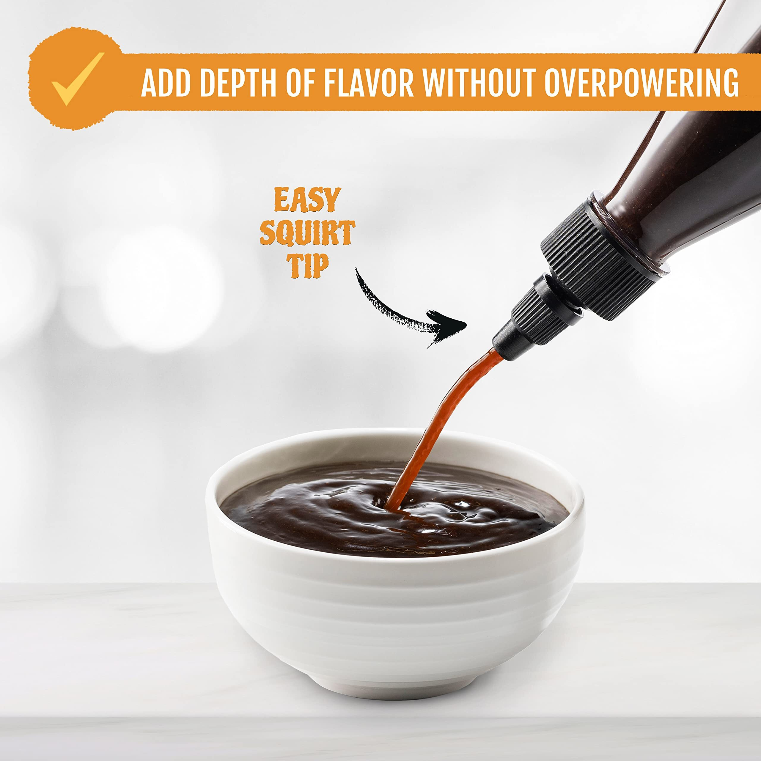 Best Of Thailand Hoisin Sauce | Real Authentic Asian Brewed Sauces For Cooking & Meal Dressings | No Msg, Certified Kosher & Fat-Free | 2 Pack - Each 23.65 Fl Oz