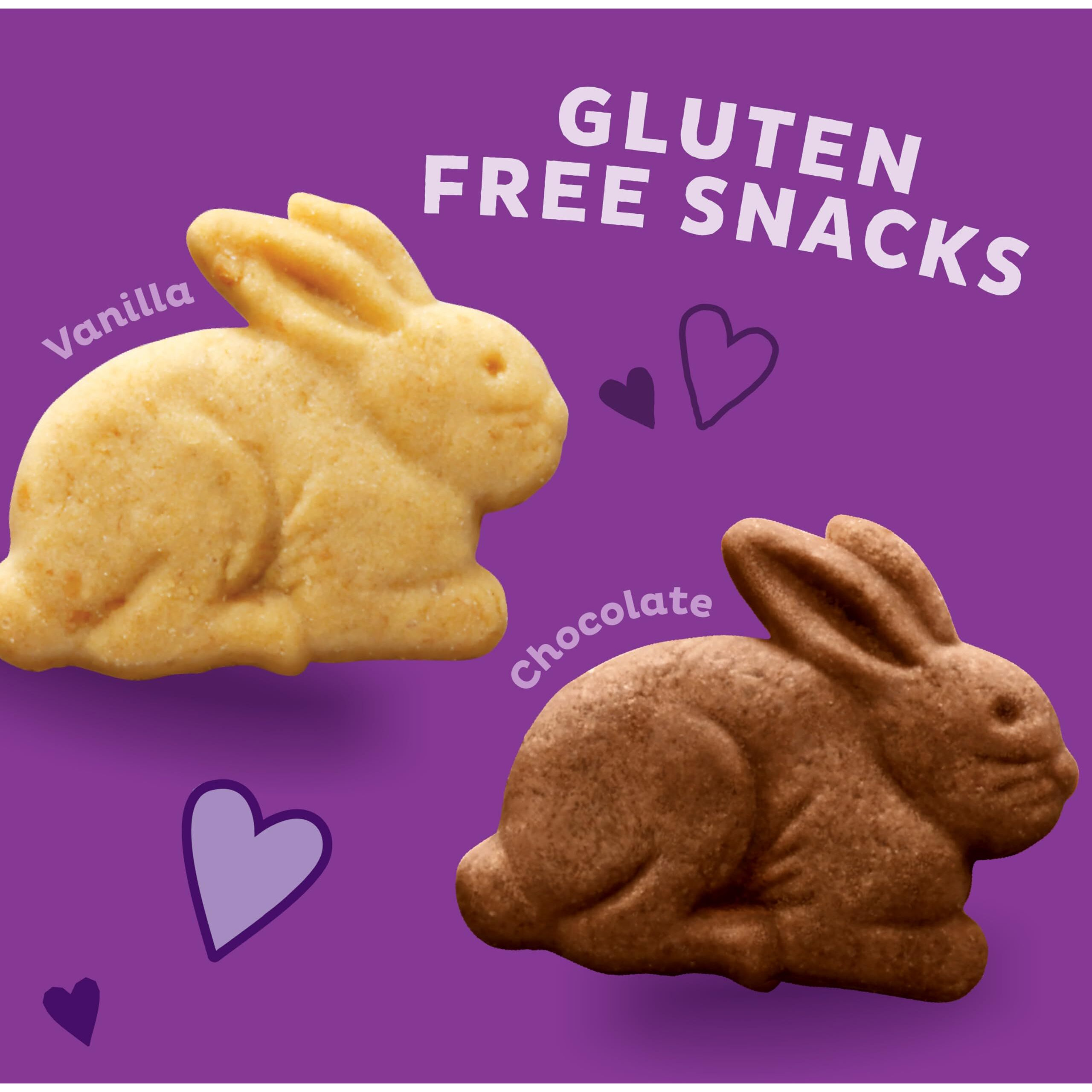 Annie's Gluten Free Cocoa & Vanilla Bunny Cookies, 6.75 Oz (Pack Of 7)