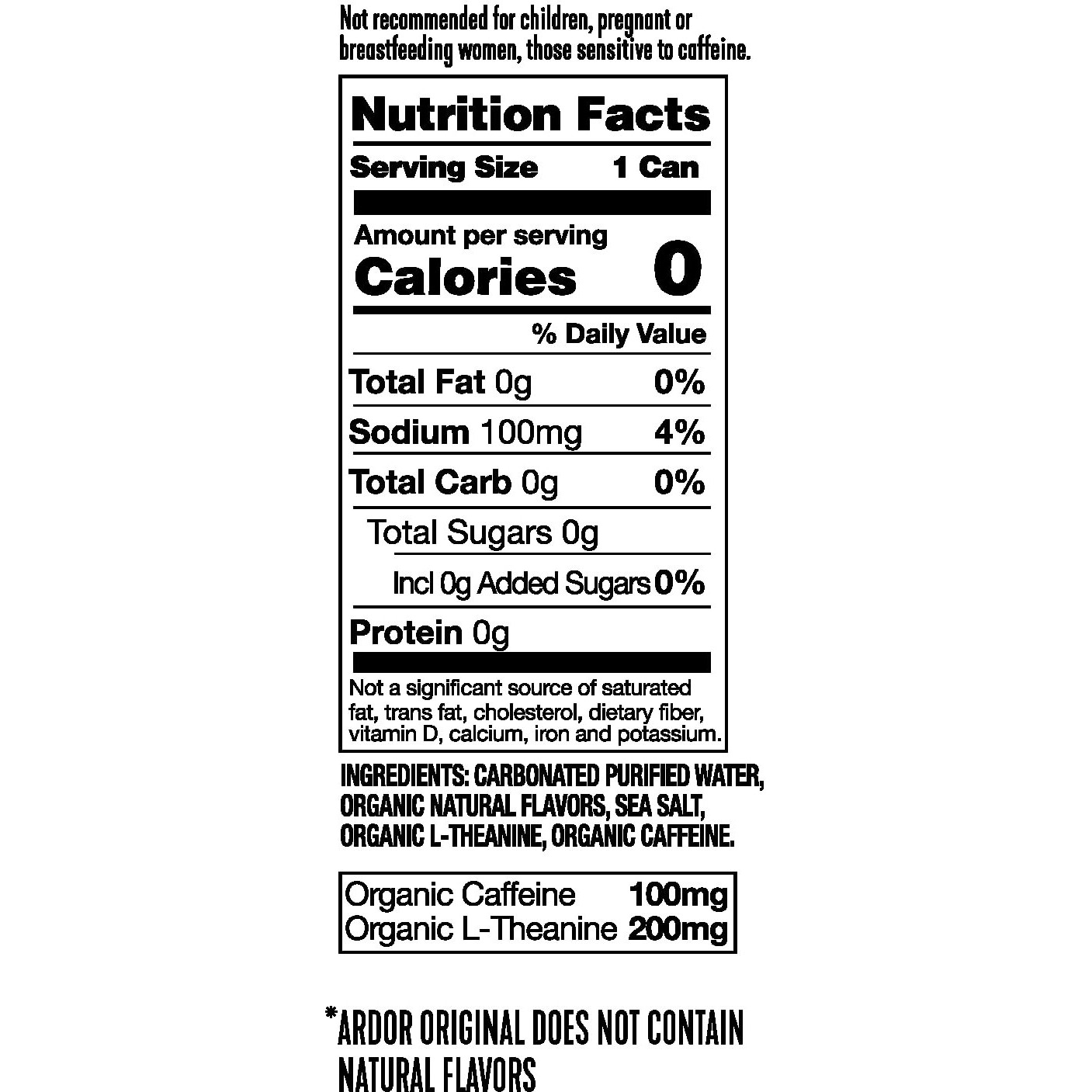 Ardor Energy Sparkling Water Blueberry Pom 12 Pack With 100Mg Organic Caffeine From Green Tea & 200Mg Organic L-Theanine (Focus & Calm). No Sugar. No Calories. Vegan. Gluten Free.