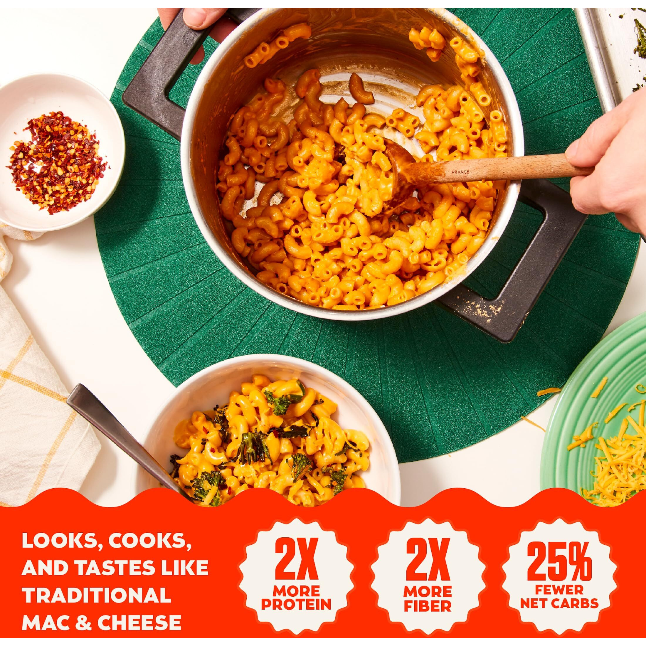 Banza Shells & Vegan White Cheddar Mac And Cheese - High Protein, Gluten Free Mac And Cheese, And Lower Carb Vegan Protein Mac And Cheese 5.5Oz