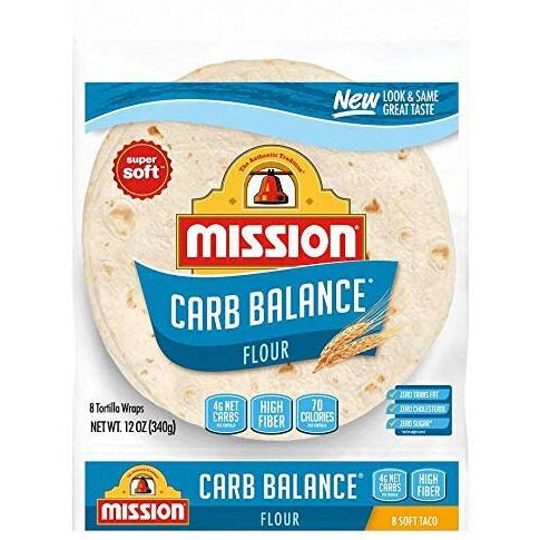 Mission Carb Balance Tortilla Variety Pack - Flour, Whole Wheat, Spinach Herb, And Tomato Basil