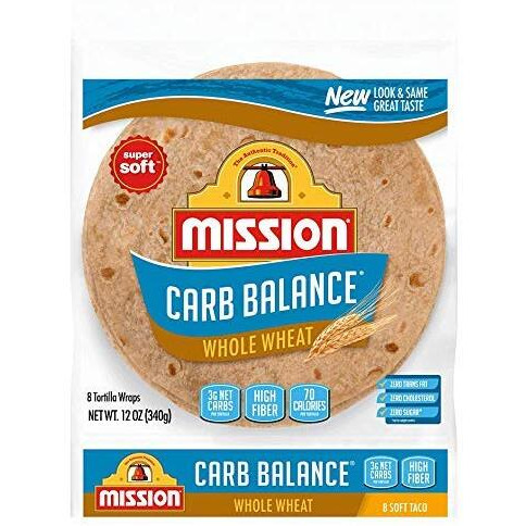 Mission Carb Balance Tortilla Variety Pack - Flour, Whole Wheat, Spinach Herb, And Tomato Basil