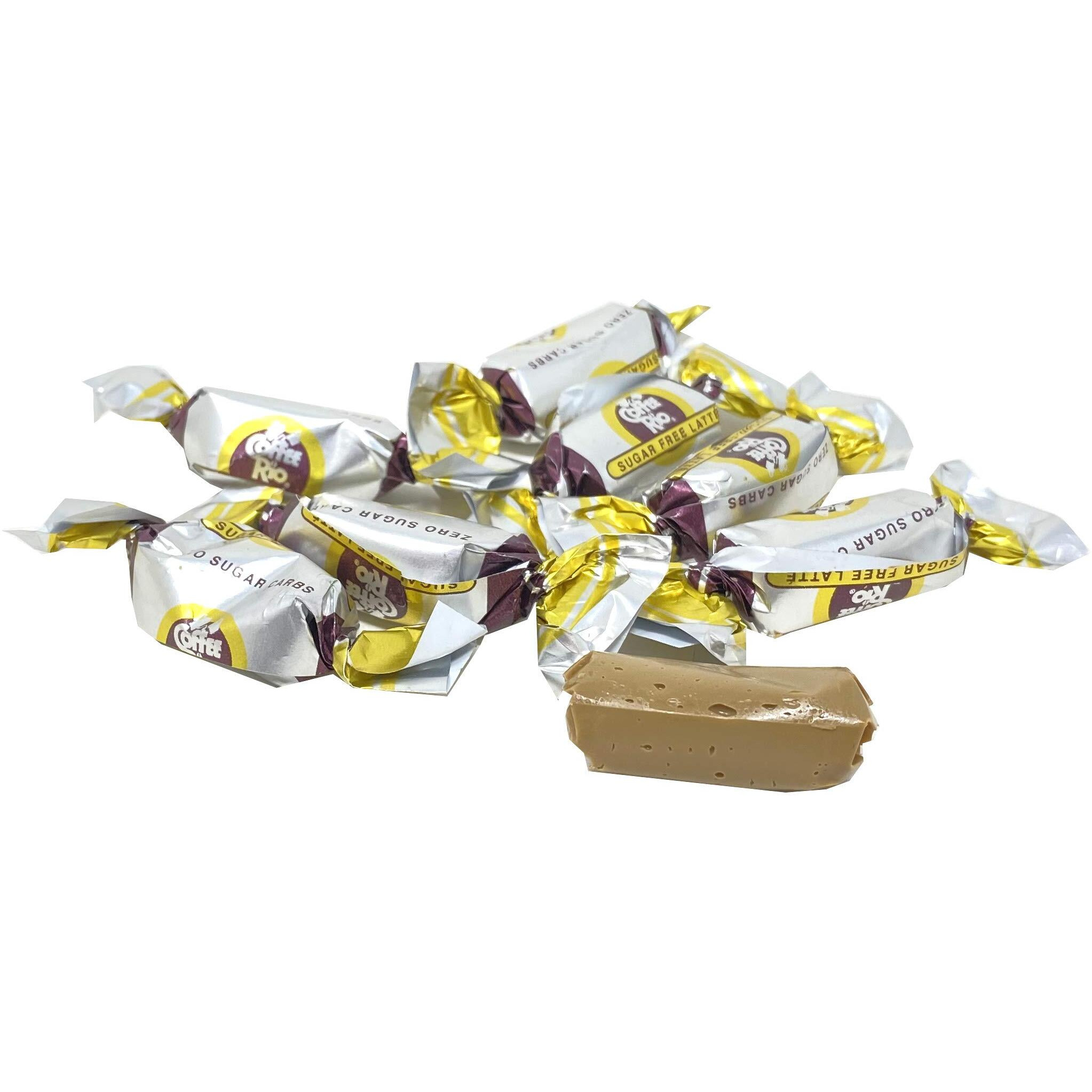 Coffee Rio Sugar-Free Coffee Bulk Candy, 3 Pound Bag Individually Wrapped Sugar-Free Coffee Candy, Kosher Candy (Sugar-Free Latte)