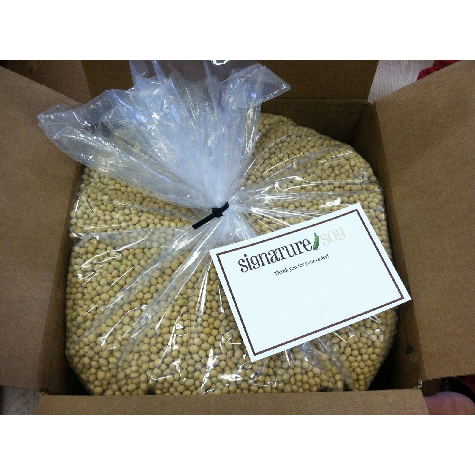Signature Soy Non-Gmo Soybeans For Making Soymilk & Tofu 13 Lbs. Fresh Crop