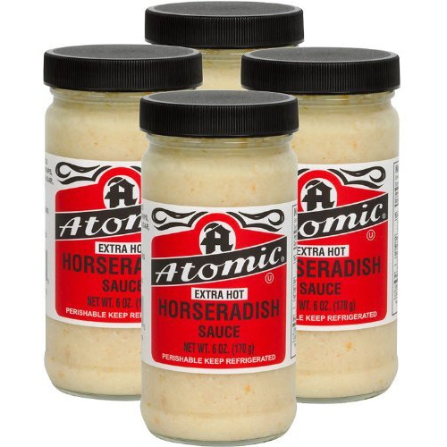 Atomic Horseradish - Extra Hot - "&quot4 Pack"" - (6 Oz Jars)
