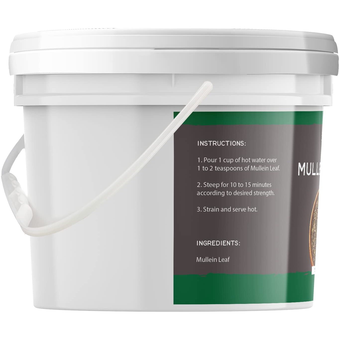 Birch & Meadow 1 Gallon Of Mullein Leaf, Cut & Sifted, Herbal Tea