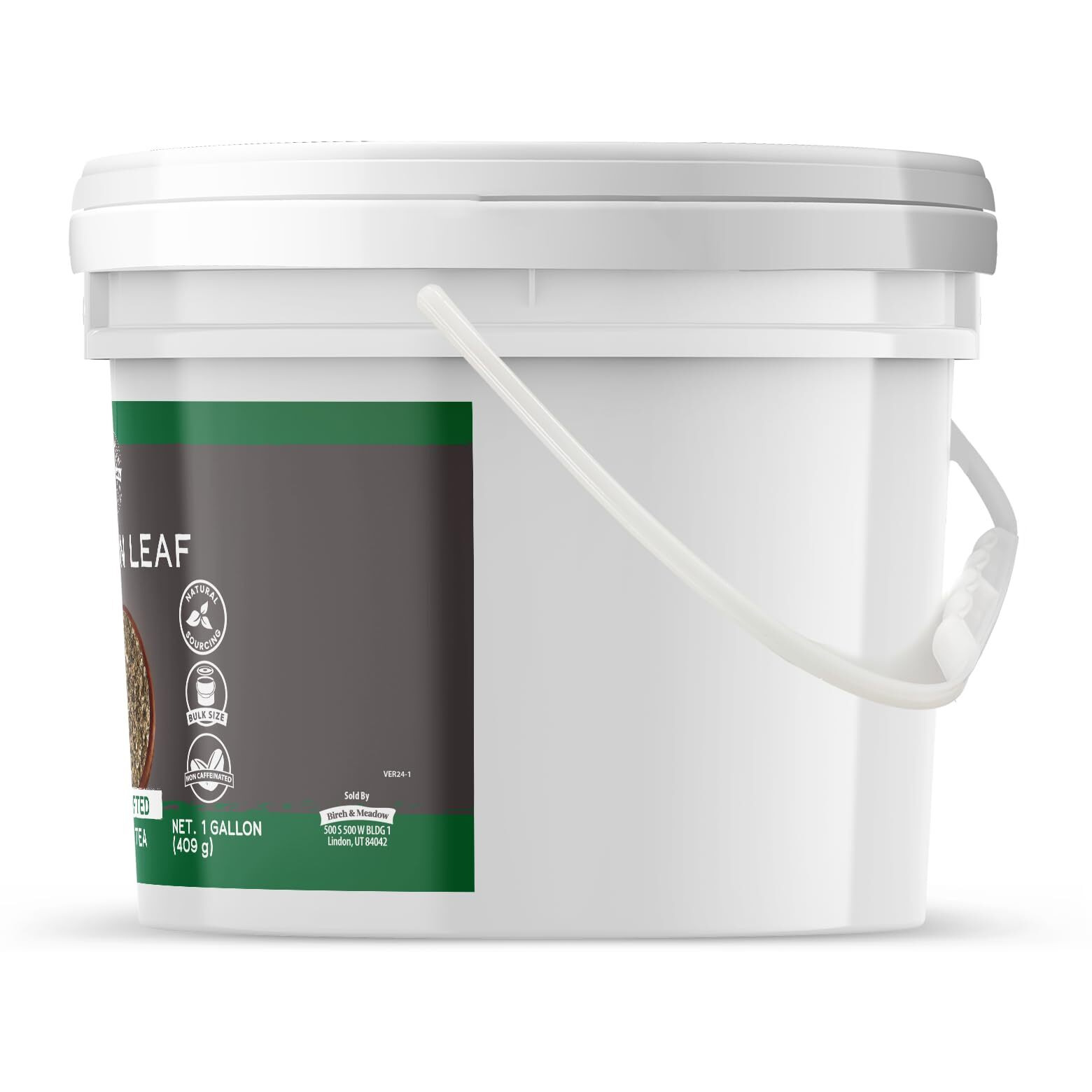 Birch & Meadow 1 Gallon Of Mullein Leaf, Cut & Sifted, Herbal Tea