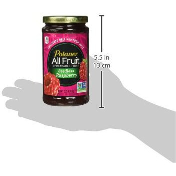 Polaner All Fruit Non-Gmo Spreadable Fruit, Assorted Flavors, Strawberry, 15.25 Ounce (Pack Of 3)