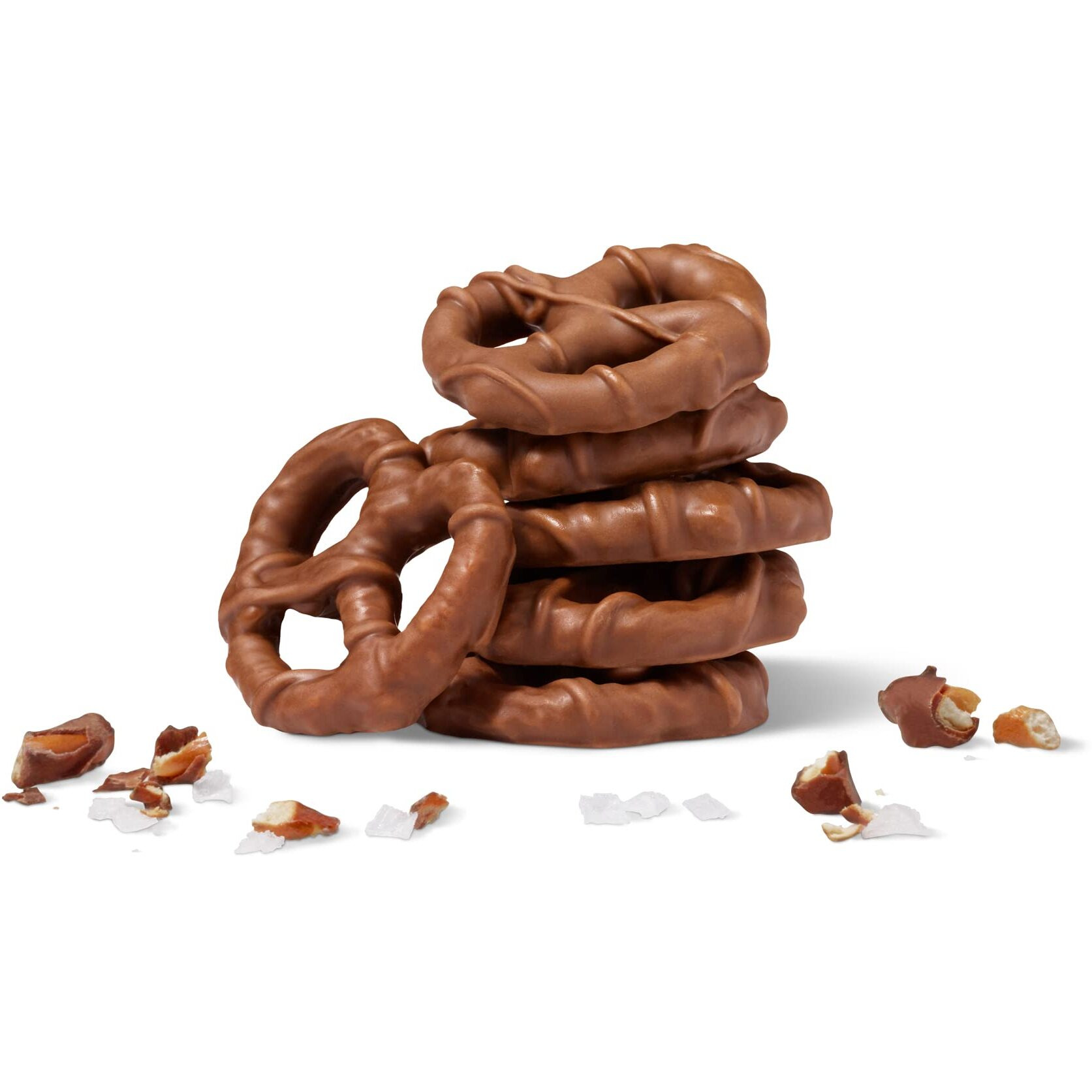 Flipz Milk Chocolate Covered Pretzels (5Oz, Pack Of 6), Perfect Sweet, Salty, & Crunchy Snack For Adults And Kids