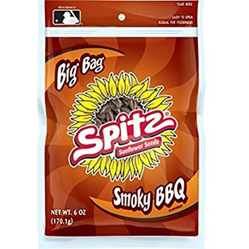 Spitz Smoky Bbq Sunflower Seeds, 6 - Ounce (Pack Of 9)
